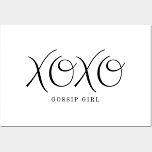 xoxo gossip girl Posters and Art